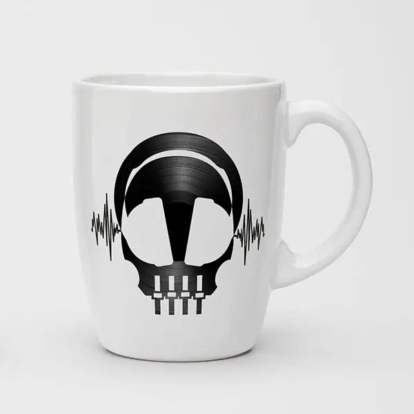 TAZA CALAVERA DJ WHITE