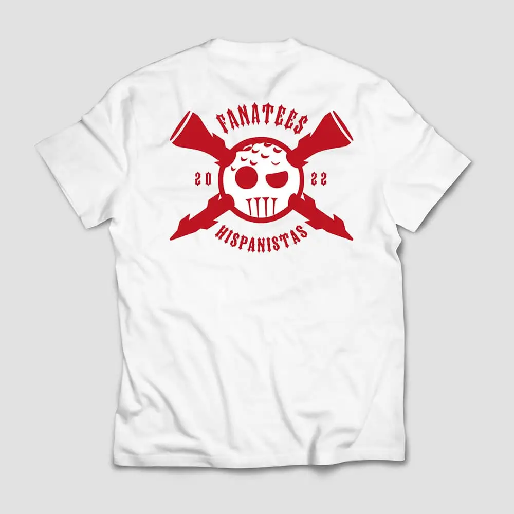 CAMISETA BLANCA HISPANISTA FRONTAL
