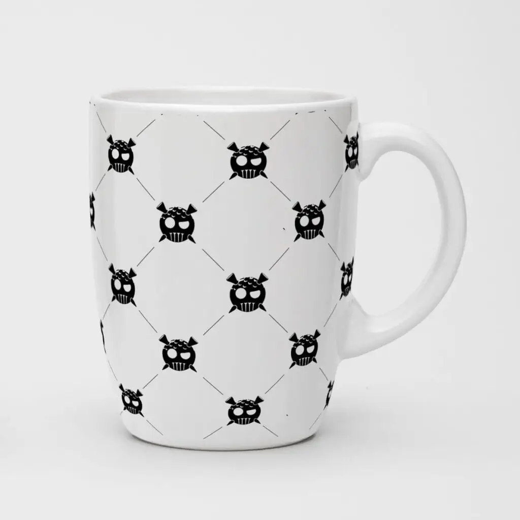 TAZA FANATEES BLANCA